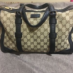 Authentic Gucci Boston Bag